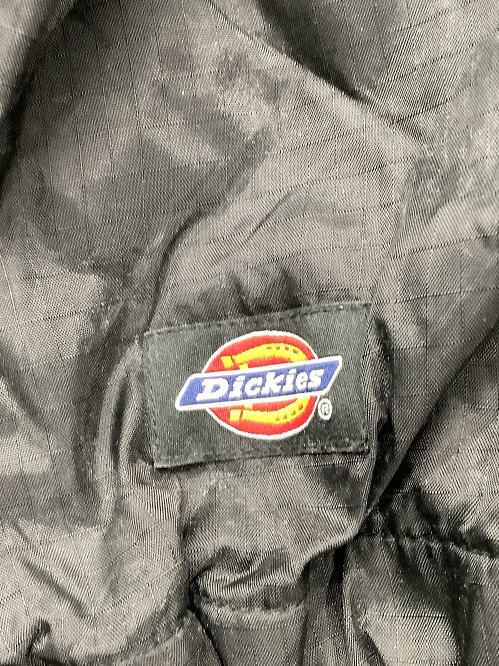 Dickies Black Hooded Zip-Up Bomber Jacket - Picture 2 of 5